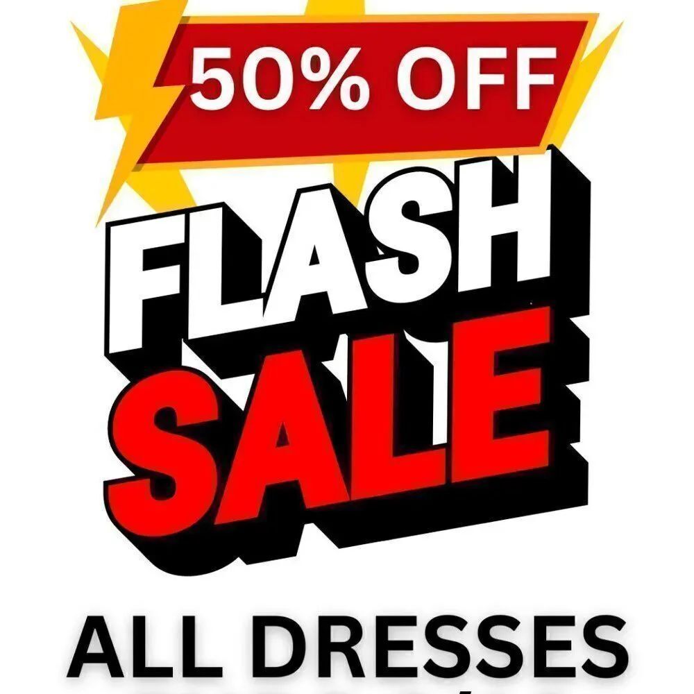 DRESSES 50% OFF! ENDS 7/21 11:59PM PST!